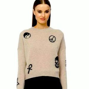 SKULL CASHMERE SANTI SWEATER